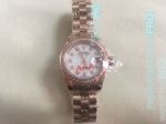 New Upgraded Rolex Datejust White Dial Rose Gold Ladies Watch